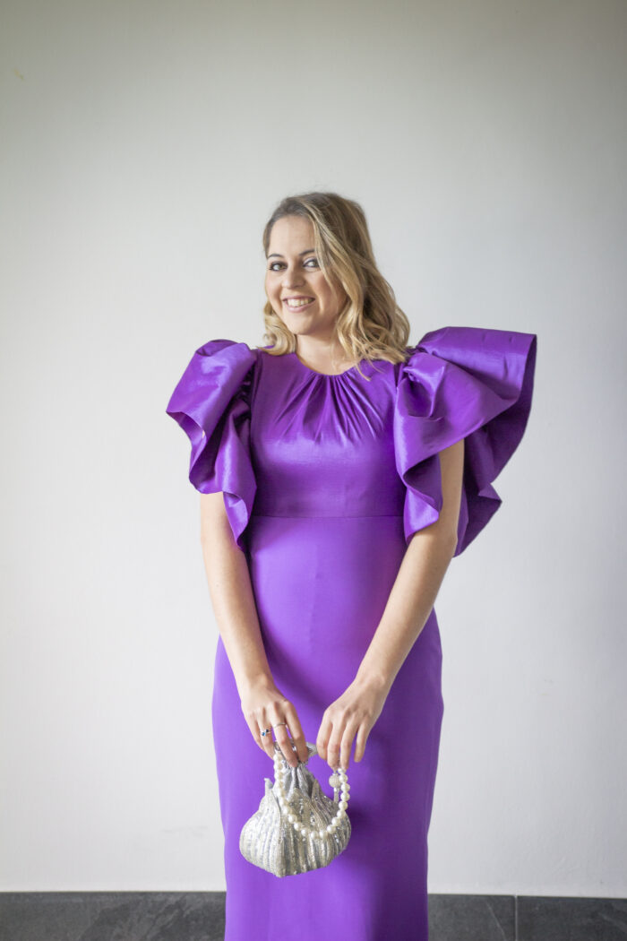 Vestido Raquel Morado
