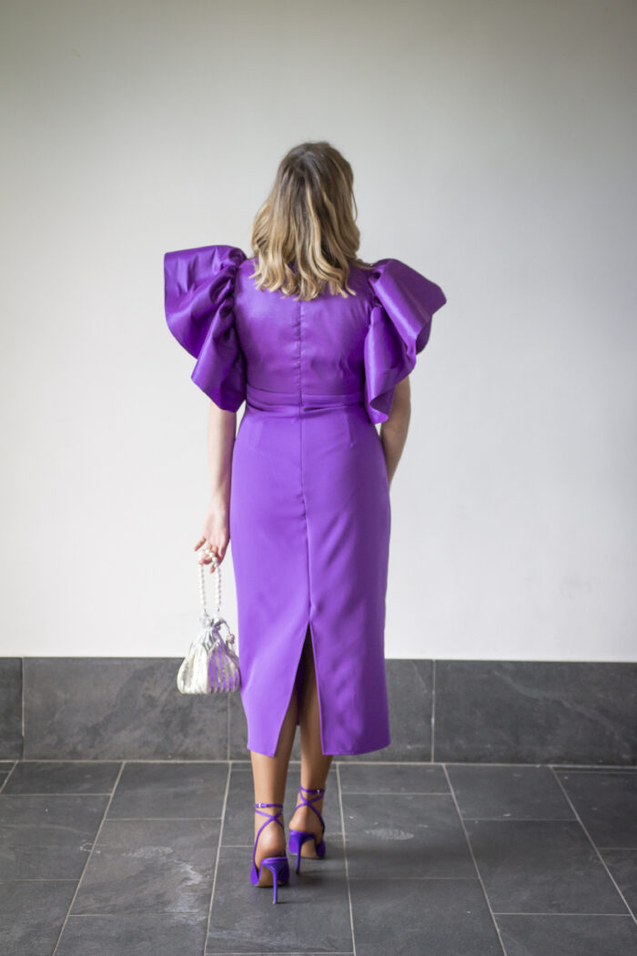 Vestido Raquel Morado - Imagen 3