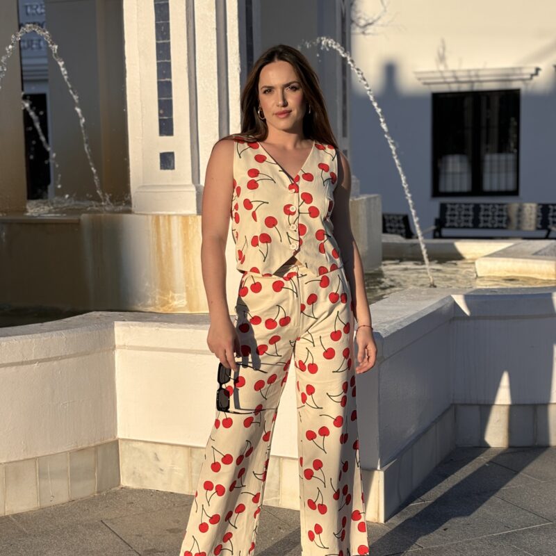 Pantalón Cerezas