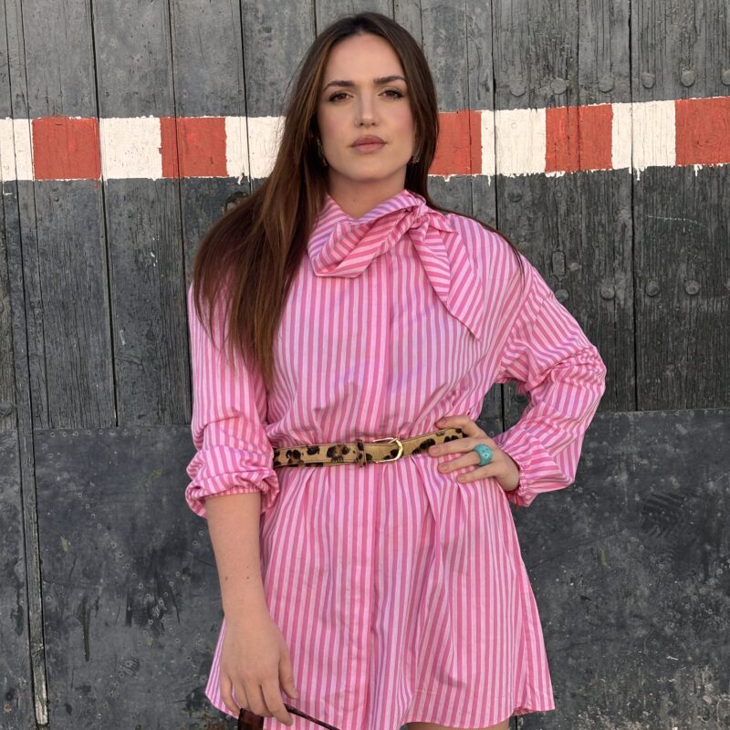 Camisa Rosa Lazada