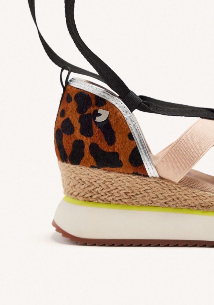 Zapatillas Abiertas Piel Leopardo - Imagen 4